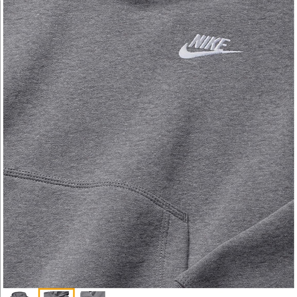 Nike Boys NSW Pull Over Hoodie club - Picture 2 of 6